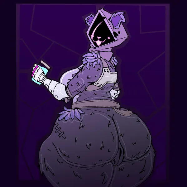 raven team leader (epic games, fortnite) created by rot ware (artist)