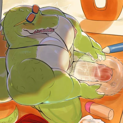 renekton (league of legends, riot games) created by nukochi