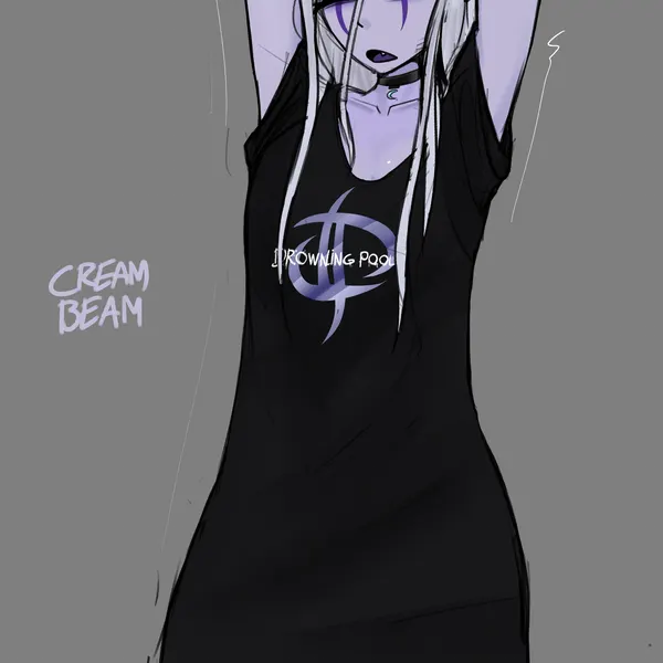 riinea moongazer (blizzard entertainment, drowning pool) created by creambeam
