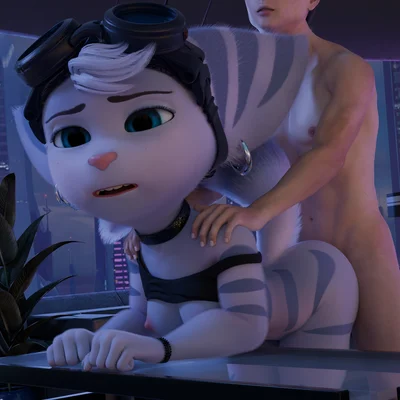 rivet (ratchet and clank) (insomniac games, ratchet and clank) created by melo