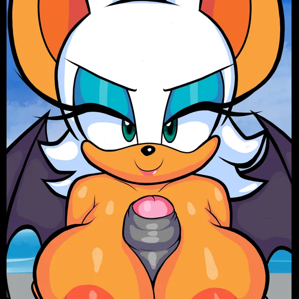 rouge the bat (sega, sonic the hedgehog (series)) created by blackmore