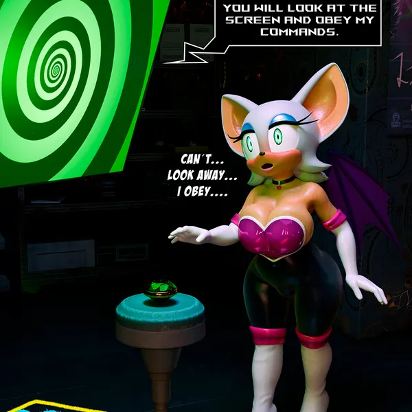 rouge the bat (sega, sonic the hedgehog (series)) created by supercasket