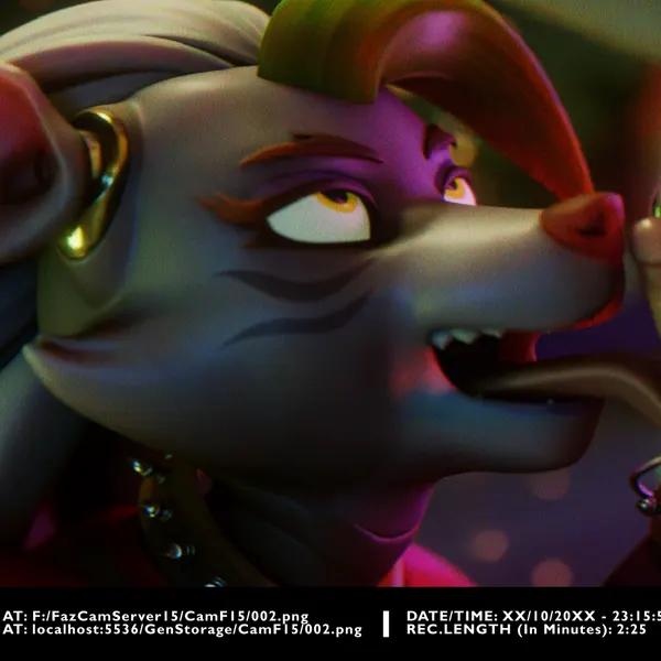 roxanne wolf (five nights at freddy's, five nights at freddy's: help wanted) created by maniac ed