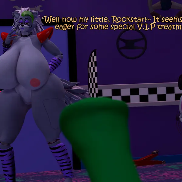 roxanne wolf (five nights at freddy's, five nights at freddy's: security breach) created by coriponer