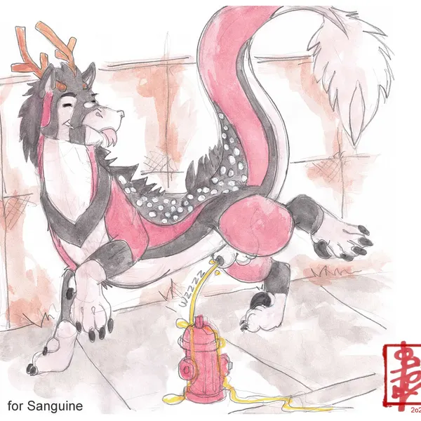 sanguine (sanguinederg) created by fennec (artist)