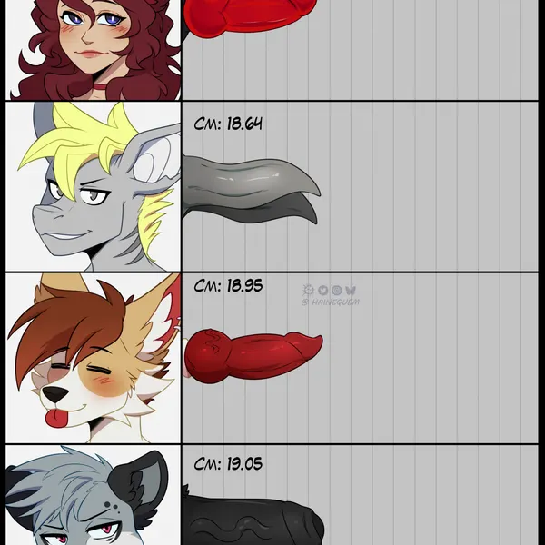 scraps (bigscraps), storm accetta (stormthesnep) (penis lineup) created by hainequem