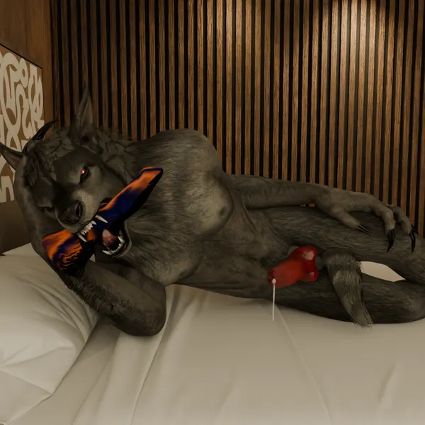 skyrim werewolf (draw me like one of your french girls, mythology) created by solskoll