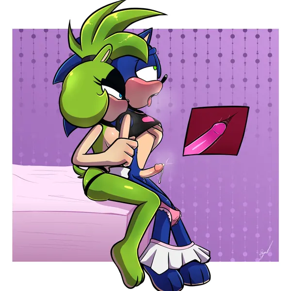 sonic the hedgehog, surge the tenrec (idw publishing, sega) created by miguel layme