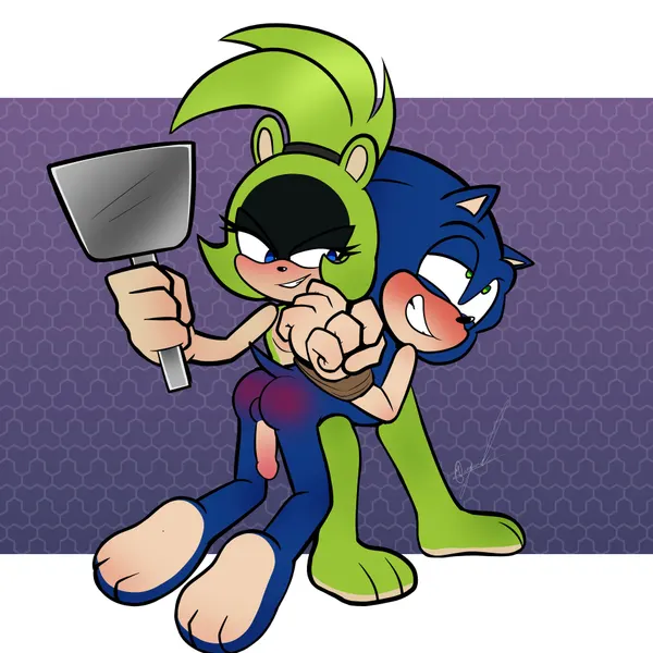 sonic the hedgehog, surge the tenrec (idw publishing, sega) created by miguel layme