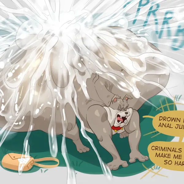 spike bulldog (metro-goldwyn-mayer, tom and jerry) created by lotolotl
