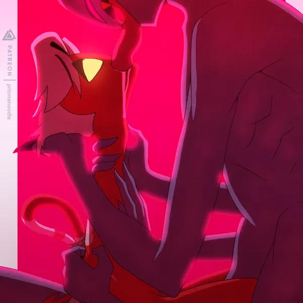 terry (prismanoodle), valentino (hazbin hotel) (hazbin hotel, hellaverse) created by prismanoodle