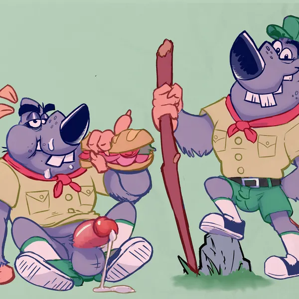 verminious snaptrap (nickelodeon, t.u.f.f. puppy) created by spectral-bat