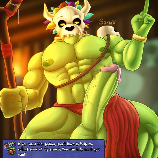 witch doctor (terraria) (terraria) created by sartex