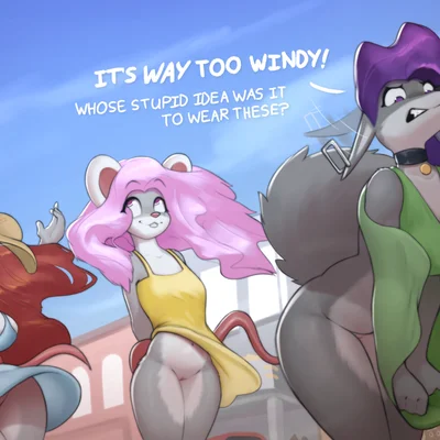 abbey walker (pawpadcomrade), emily walker (pawpadcomrade), rachel walker (pawpadcomrade) created by pawpadcomrade