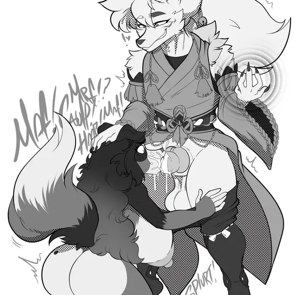 alva (rkitsune), becky (chloe-dog) created by blackarabi