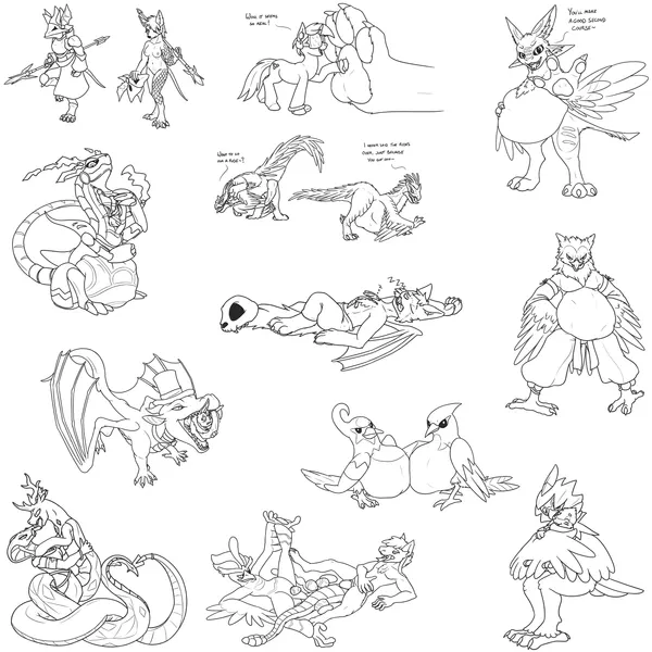 amethyst star (mlp), arthur (kuno), avii cinderfeather (capcom, dust: an elysian tail) created by doesnotexist