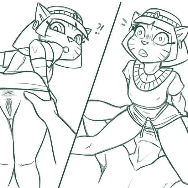 amneris (donald duck (comics)) created by redout