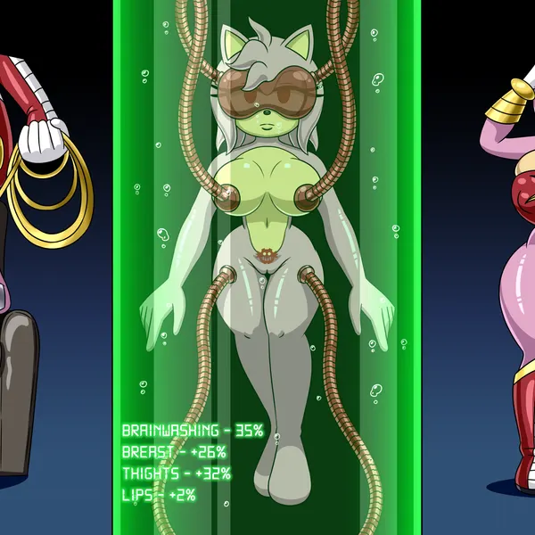 amy rose, dr. eggman, wonder woman (eggman empire, eggman logo) created by flashpointgear