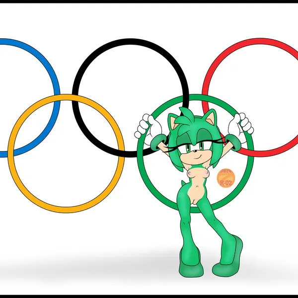 amy rose (olympics, sega) created by zeta r-02
