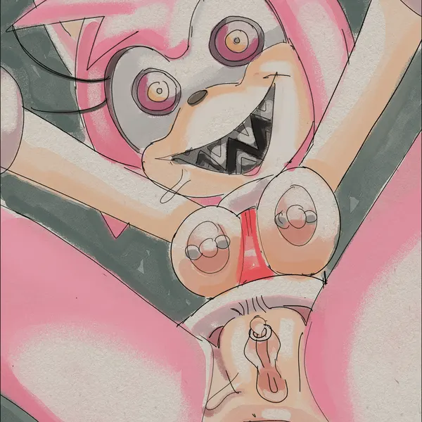 amy rose, possessed amy rose (sega, sonic the hedgehog (series)) created by dogma