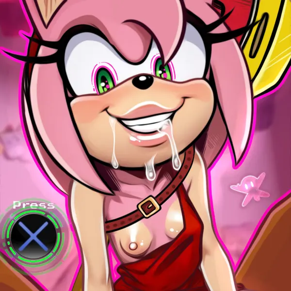 amy rose (sega, sonic the hedgehog (series)) created by sho-sho