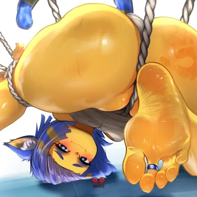 ankha (animal crossing) (animal crossing, nintendo) created by esmile