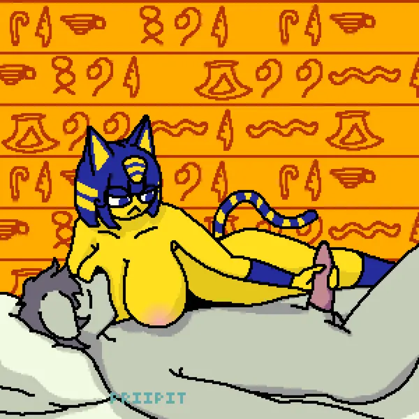 ankha (animal crossing), tale (animal crossing, nintendo) created by priipit