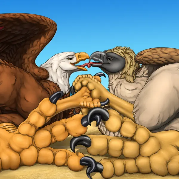 annie the eagle, pirate eagle created by ferobird