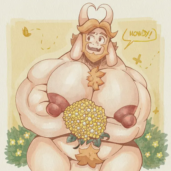 asgore dreemurr (undertale (series)) created by furryonline1