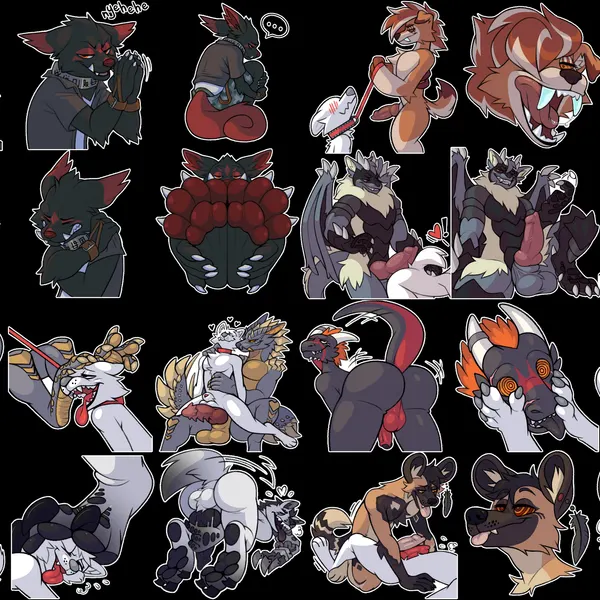 asher (razim), mischief, ych (character) (bandai namco, capcom) created by fetishame