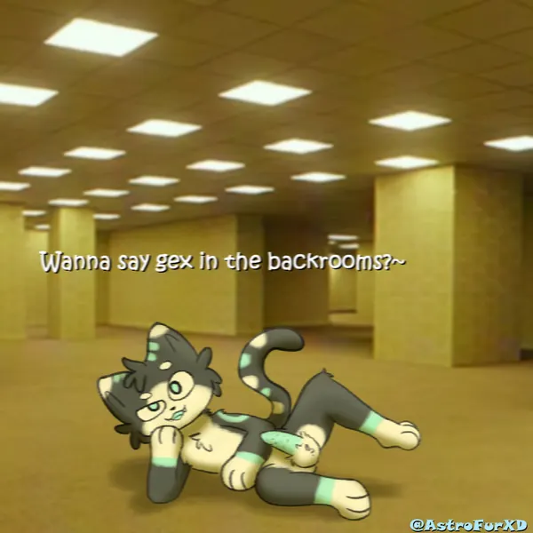 astro (astrofurxd) (the backrooms) created by astrofur