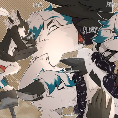 avocado mildvey, fyr (fenrir784) created by keesandwich