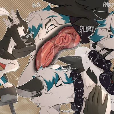 avocado mildvey, fyr (fenrir784) created by keesandwich