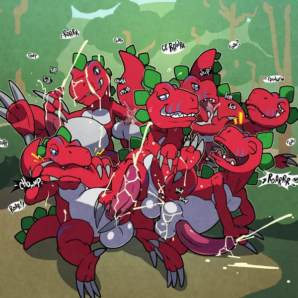 bandai namco, digimon created by argon vile