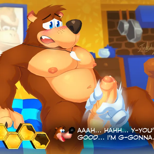 banjo (banjo-kazooie) (banjo-kazooie, rareware) created by themonkeyabe