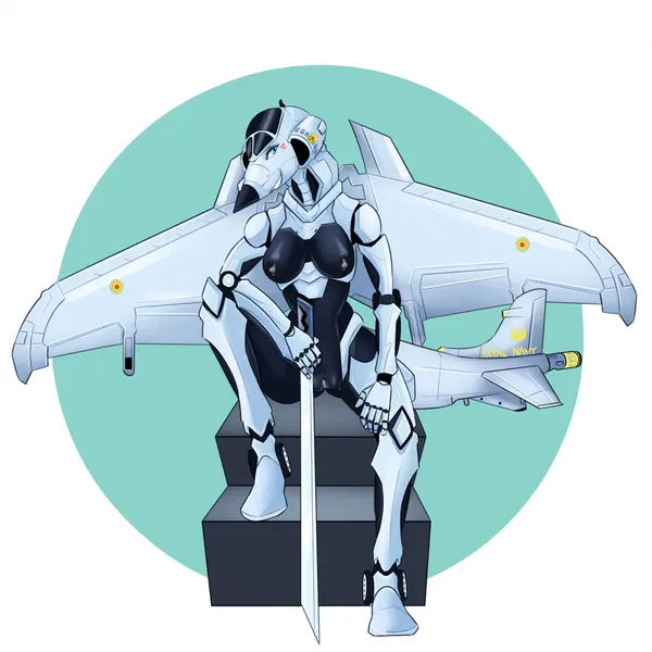 basher (llyander) (harrier, harrier jump jet) created by piippujalka