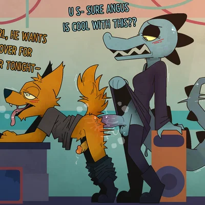 bea santello, gregg lee (night in the woods) created by yaldabroth