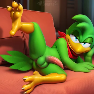 bean the dynamite (sega, sonic the hedgehog (series)) created by sergalbutt