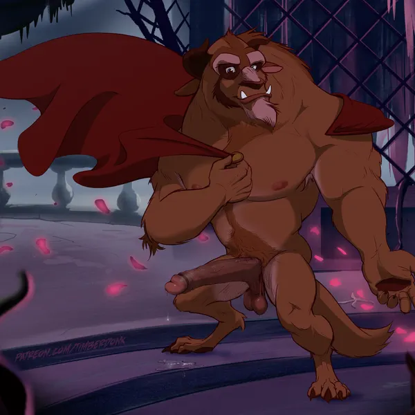 beast (disney) (beauty and the beast, disney) created by timberdonk