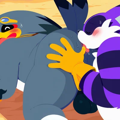 big the cat, storm the albatross (sega, sonic the hedgehog (series)) created by anonymous director