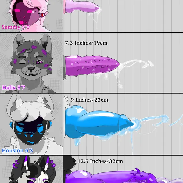 bismarck (diamondakarts), helix (diamondakarts), houston (diamondakarts) (penis lineup) created by diamondakarts