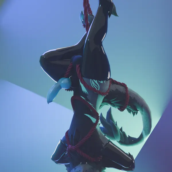 bluefire silverfang (mythology) created by galax vr