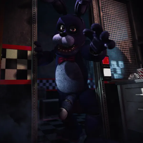 bonnie (fnaf) (five nights at freddy's, scottgames) created by shoukaart