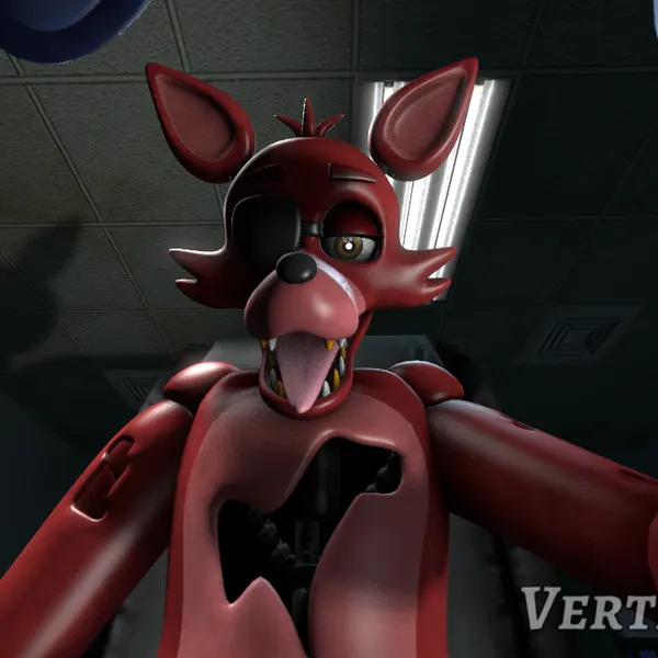 bonnie (fnaf), foxy (fnaf) (five nights at freddy's, scottgames) created by vertichusko