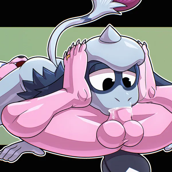 bristle smeargle, fan character, kerolink (nintendo, pokemon) created by rodricoro