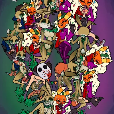 bunkin, harriet (ghost master) (halloween, possessive au) created by soulcentinel