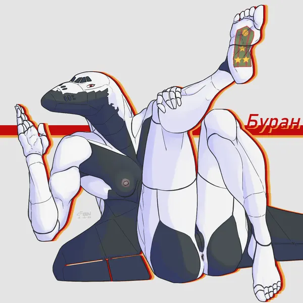 buran shuttle created by krowbutt