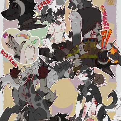 carcasse, leo (goatytobi), vrek created by osdok