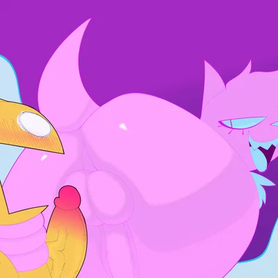 cat (aimkid), soft fuzzy man (aimkid) (aimkid (copyright)) created by woopyy