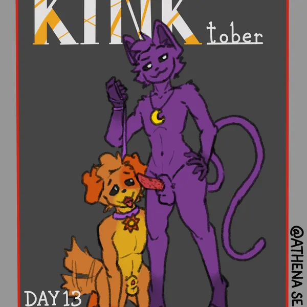 catnap (poppy playtime), dogday (poppy playtime) (kinktober, kinktober 2025) created by athenaserval